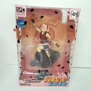 Naruto Shippuden Sakura Haruno SFC 1:10 Scale Figure 7" NEW Bubble Damaged